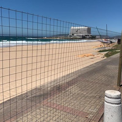 Plett beach fencing to stay for "undetermined period"