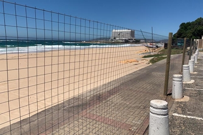 Plett beach fencing to stay for "undetermined period"