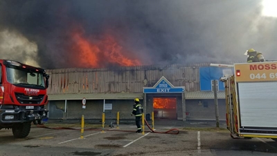 Fire breaks out at Mikeva, Mossel Bay
