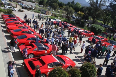 Ferrari Club vrooms in for good cause