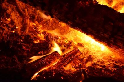 Toddler dies in shack fire