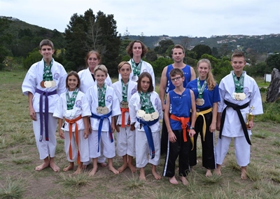Greenwood Bay's young karate masters