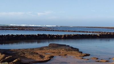 Hunting for fish traps in Still Bay