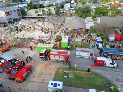 More officials suspended over George building collapse