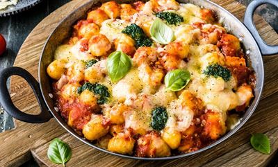 Gnocchi and cheese casserole