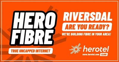 Fibre is coming to Riversdale