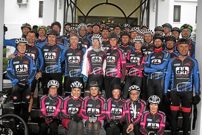 Cyclists raise R360 000 for home