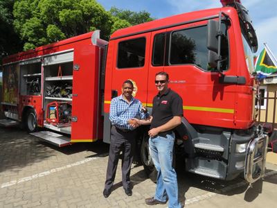 New wheels for fire brigade