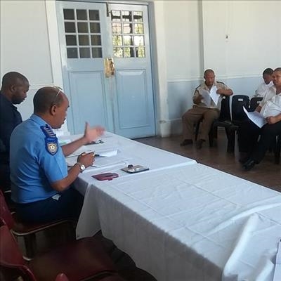 Municipality meet with hawkers 