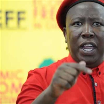 Malema: De Klerk deserves to rot in jail