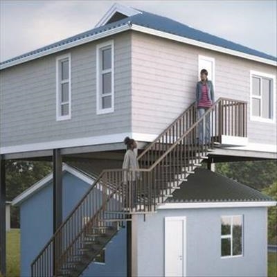 Building 'fly over' homes to solve housing challenge 