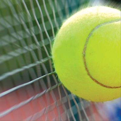 Jaarlikse tennistoernooi die naweek