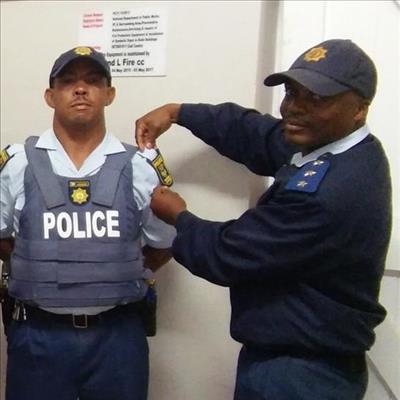 Promoted from sergeant to warrant officer