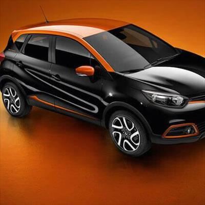 Limited edition funky Captur 