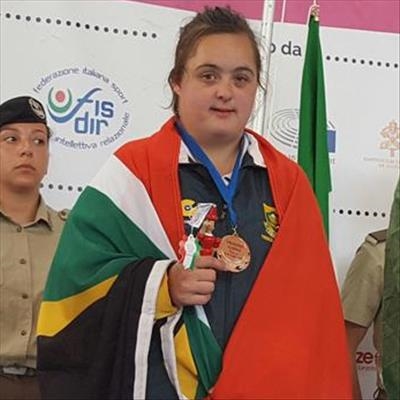Athlete wins at Down’s Syndrome World Games