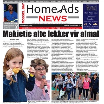 This week's Mossel Bay Home Ads news