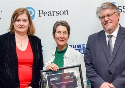 Wessa wins award at 2017 EduWeek