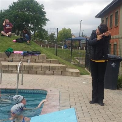 Former SA swimmer Penny Heyns in George