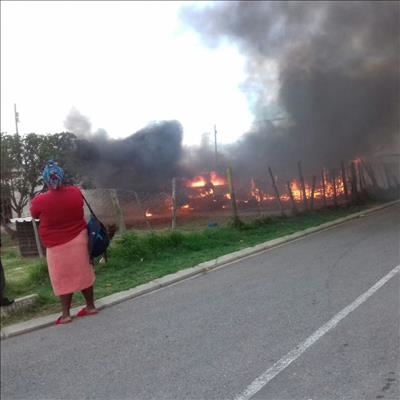 Church destroyed in fire