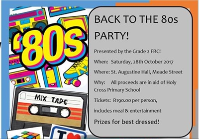 Put on your dancing shoes and go 80s