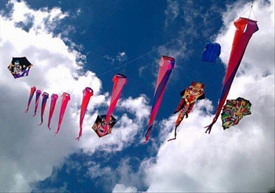 Don't miss kite festival on Sunday!
