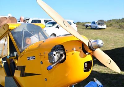 Model flyers host birthday bash
