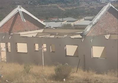Vandalised houses to be 'disposed of'