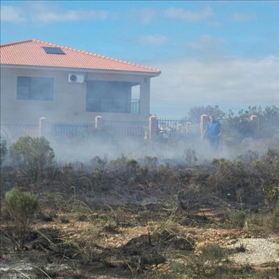 Brandstigting vermoedelik rede vir veldbrand