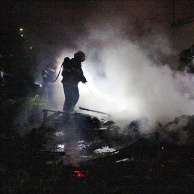 Brand in Highway Park eis 2