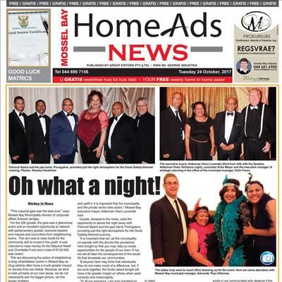 This week's Mossel Bay Home Ads news