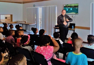 Children educated about water