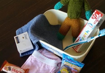 Comfort for sexually abused children