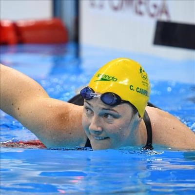 Campbell rediscovers love for swimming