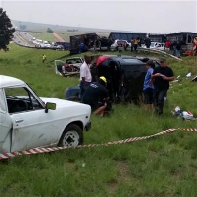 Truck crashes into #BlackMonday protestors