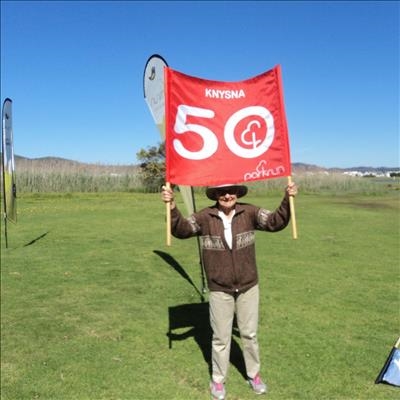 'Galloping granny' gets 50 runs