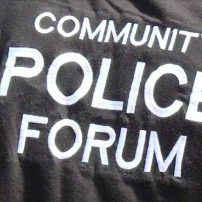 Community police forum tonight
