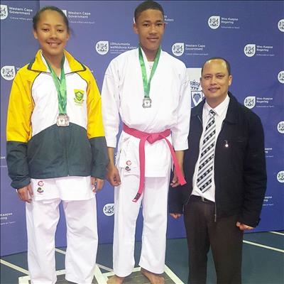 Adams siblings do well at karate trials