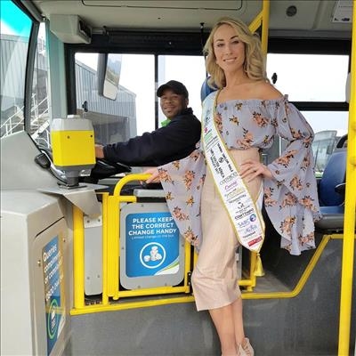 Mrs SA finalist supports Transport Month