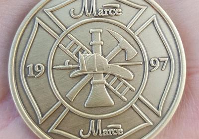 Firefighters' quick action recognised