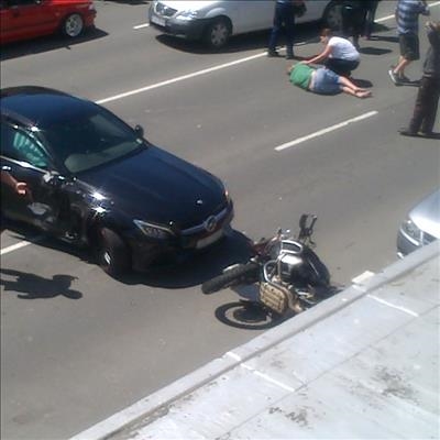 Illegal U-turn leads to accident