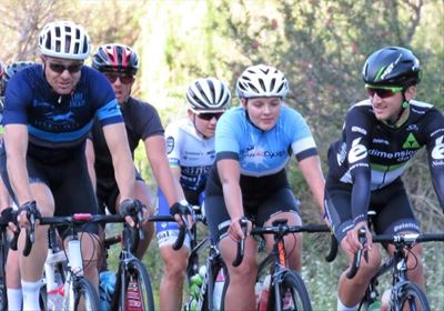 Inwoners skitter in Timbercity Cycle Tour