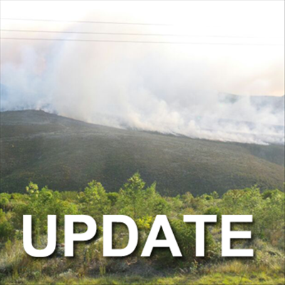 Update: Robinson Pass fire