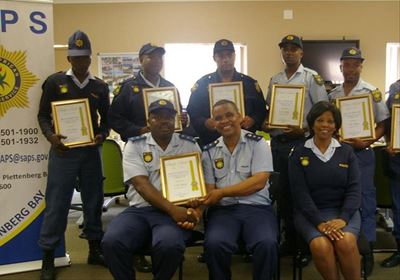 Provincial honours for Plett cops