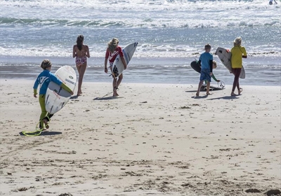 Surfing for charity