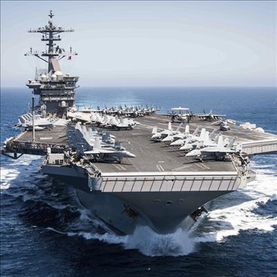 US displays military might near Korea