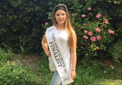 Could she be the next Miss High School?