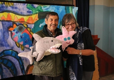 Educational puppet show a success