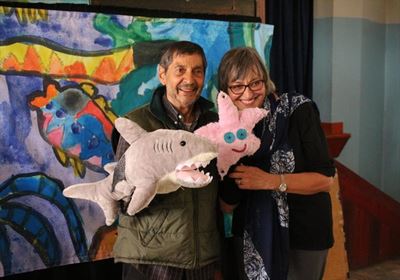 Educational puppet show a success