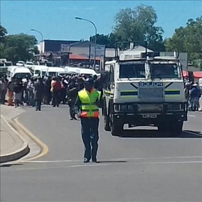 Latest update: Protest march