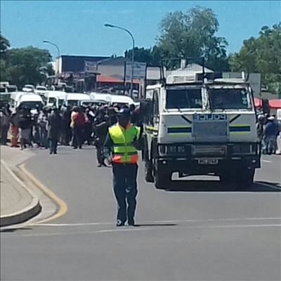 Latest update: Protest march
